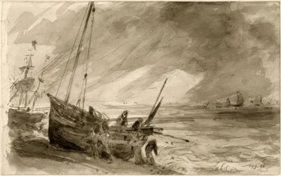 Coast near Brighton by Joseph Mallord William Turner